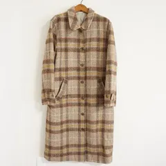 #wnc インゲボルグ INGEBORG コート 茶系 チェック ロング レディース [874448]のサムネイル