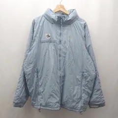 ■ ⊇ 9090 ハイネック ブランドタグ付き 長袖 ダウンジャケット サイズＬ ライトブルー レディース E  【1502180047954】