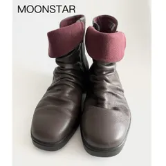 MOONSTAR ムーンスター ショートブーツ  ブラウン 22cm 秋冬 カジュアル 送料込み 6457597のサムネイル