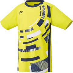 【新品・5営業日で発送】YONEX ヨネックス ジュニア_ゲームシャツ (10579J) 色 : ライムイエロー サイズ : J130 