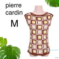 [新品] pierre cardinノースリーブ ☆美品☆ pierre cardin ピエールカルダン トップス ニット