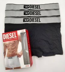 DIESEL(ディーゼル) ローライズボクサーパンツ Silver 3枚セット メンズボクサーパンツ 男性下着 E7193