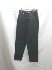 ◇ Chaco Closet カラー シンプル 無地 ハイライズ テーパード デニム パンツ Mサイズ ブラック レディース E  【1303160014467】