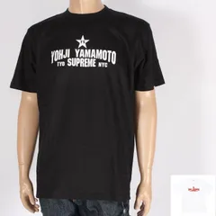【お値下げ!】 Supreme × Y’s シュプリーム ワイズ スター Tシャツ Star Tee ホワイト ブラック ヨウジ ヤマモト 限定 コラボ 半袖 クルーネック カットソー トップス メンズ レディース ユニセックス 売れ筋
