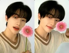 【中古】コレクションカード(男性) Stray Kids/Hyunjin(ヒョンジン)/花持ち/「NACIFIC×Stray Kids」フラワーイベント購入特典両面フォトカード 第十弾