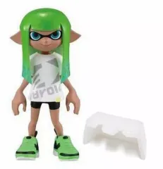 【中古】食玩 トレーディングフィギュア 1.ガール(ネオングリーン) セット 「スプラトゥーン2 きせかえギアコレクション3」