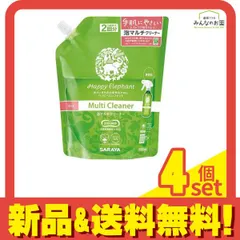 ハッピーエレファント 泡マルチクリーナー 詰め替え用 800mL 4個セット まとめ売り