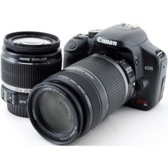 キヤノン デジタル一眼 CANON EOS Kiss X2 ダブルズームキット 中古 新品SDカード付き 届いてすぐに使える 初心者 おすすめ カメラバッグ付き