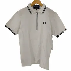 コムデギャルソンシャツ COMME des GARCONS SHIRT ロゴ刺繍 ハーフジップポロシャツ メンズ JPN：S のサムネイル