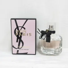 イヴサンローラン YVES SAINT LAURENT モン パリ オーデパルファム 香水 50ｍL スプレー 残量8割程度 フランス製 箱付き 