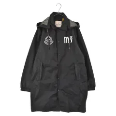 MONCLER (モンクレール) ×FRAGMENT Genius DOWNBEAT GIUBBOTTO E109U4200050 53558 フラグメント バックロゴナイロンベンチコート ジャケット ブラックのサムネイル