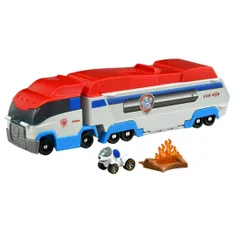 【特価セール】パウ・パトロール パウっと出動! パウパトローラー 3歳以上 {パウパトローラー(1)ダイキャストビークル ロボドッグ(1)炎(1)取り扱い説明書(1)}