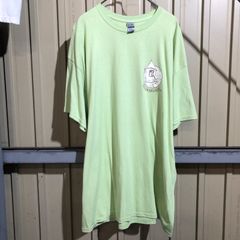 413 GILDAN プリントTシャツ ギルダン 2XL グリーン  ビックサイズ 夏 プルオーバー シンプル 古着卸アメリカ仕入