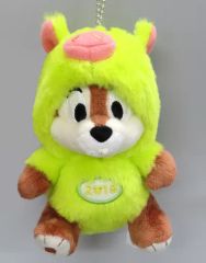 [중고] 봉제인형 칩(돼지) 간지 봉제인형 배지 2019 [칩과 데일] 도쿄 디즈니 리조트 한정