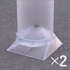 BUG ROCKET 半透明タイプ（2個セット）　/　バグロケット　虫対策　捕虫器　虫取り　虫対策　害虫対策 部屋の虫を簡単に外へ逃がせる 虫 対策 ガジェット 捕虫器 蚊取り
