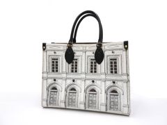 ルイヴィトン FORNASETTI フォルナセッティ モノグラム オンザゴーMM 2way ショルダーバッグ トートバッグ ホワイト M59264