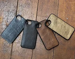 【 ネコポス 送料無料 】 iPhone16e ケース カバー British Made Premium Kudu Leather iPhone スマホケース 背面シェル 背面カバー ケース 本革 アイフォン 革 レザー 日本製