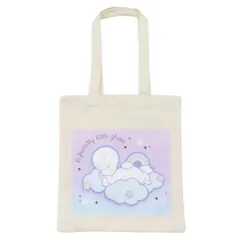 【メール便】キャスパー トートバッグ キャンバストート 雲でおやすみ 丸眞 手提げかばん A4サイズ対応 キャラクター グッズ 