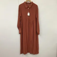 FREAK'S STORE フリークスストア ワンピース ロングスカート 13-13-2489-00181-4395 ウエスト切り替えギャザーシャツワンピース 長袖