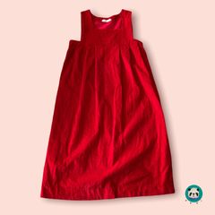 ヴィンテージ古着　ジャンパースカート　ロング