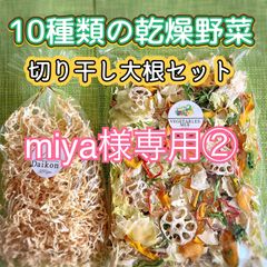 【miya様専用②】10種類の乾燥野菜100gと切り干し大根50g
