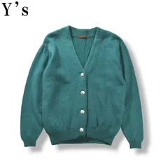 【超希少】80s Y's（Yohji Yamamoto）ニットブルゾン　ワイズ 90s' Y's for men yohji yamamoto vintage 襟ニットデザイ