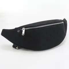 CELINE セリーヌ ベルトバッグ トリオンフ ジャガード ボディバッグ キャンバス【中古】 メンズ