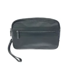 dunhill ダンヒル  セカンドバッグ   ブラック PVC レザー メンズ 　240001147303