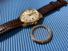 キングセイコー  44KS　4402-8000 シースルーバック　角溝タイプ　スケルトン　裏蓋　セイコー　SEIKO