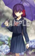 [중고] 잡화 마키리 벚꽃(중학생 ver.) 타케우치 다카시 일러스트 아크릴 패널 [Fate/stay night]