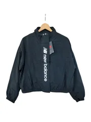 ニューバランス◆レディース オーバーサイズド ウーブン ジャケット ウィンドブレーカー ブラック