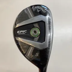 Callaway EPIC FLASH star 5番UT ヘッドカバー付き キャロウェイ エピック フラッシュ スター ユーティリティの試打