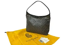 新品未使用 GOYARD ゴヤール ボエム ホーボー バッグ トートバッグ ブラック ブラウン PVC レザー BOHEMEPMLTY01CL01P シルバー金具 中古 4c073782のサムネイル