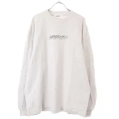 everyone エブリワン LOGO BY VINCENT L/S TEE ロングスリーブTシャツ  グレー L