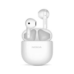 ノキア(Nokia) Essential E3103【ワイヤレスイヤホン Bluetooth 5.1】完全ワイヤレスイヤホン/ブルートゥース イヤホン/ENCノイズリダクション/ハンズフリー通話/左右分離型/最大25時間音楽再生/軽量/ホワイト
