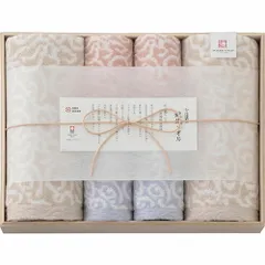 【新品】 今治謹製 タオルセット(木箱入) B6160514