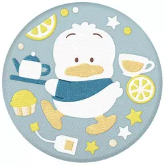 【中古】食玩 雑貨 13.あひるのペックル 「サンリオキャラクターズ 刺繍缶バッジビスケット3」