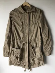 エイチアンドエム LOGG モッズコート レディース S カーキ 2741202510140007