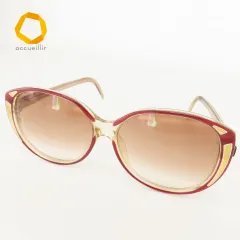 フランス製 ニナリッチ NINARICCI レトロ サングラス ピンク系 z835479のサムネイル