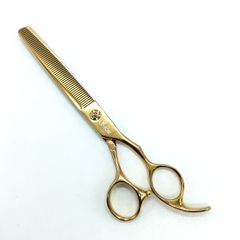 【シルバーラインSilverLine】ERA7055  消しゴムスキバサミ トリミングシザー 右利き セニング トリマー ペット 7インチ 中古 sc2205