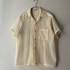 50s-60s USA製 Paddle&Saddle シアサッカー 開襟シャツ - メルカリ