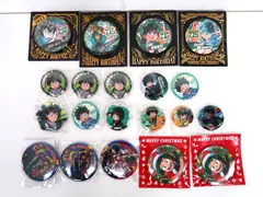 16個 僕のヒーローアカデミア 緑谷出久 缶バッジ/バースデイ/クリスマス/他