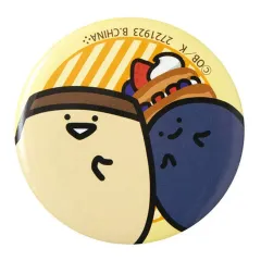 【中古】バッジ・ビンズ プリンさん＆名も無き者 BIG缶バッジ 「お文具といっしょ あそーとこれくしょんなのです」