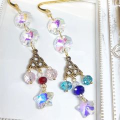 サンキャッチャー　ミニ　ブックマーカー　ハンドメイド　風水　開運アイテム