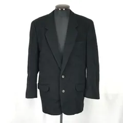 90sビンテージ/イタリア製★デジ/R＆L DESII★高級カシミヤウール/チェスターコート【Mens size -M/黒/black】Jackets/Jumpers◆XBH147<sale>のサムネイル