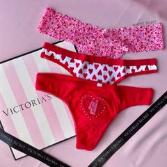 【サイズS】【3枚セット】ソングパンティ Victoria's Secret