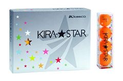 【送料無料】オレンジ_ダース キャスコ(Kasco) ゴルフボール KIRA STAR2 キラスター2N オレンジ ダース