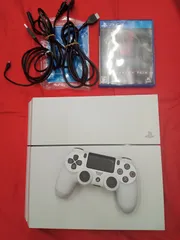 PS4　本体　1200A　500GB　コントローラー　ホワイト　メタルギアソリッドⅴ