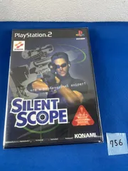 ◇756【新品未使用】サイレント スコープ SILENT SCOPE PS2 プレイステーション2 プレステ2 ソフト コナミ