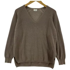 URBAN RESEARCH DOORS アーバンリサーチドアーズ Vネックカットソー sizeOne/モカ